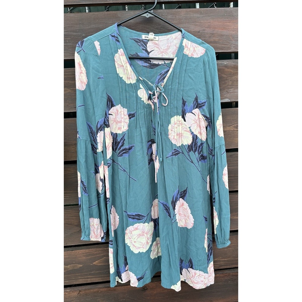 Billabong Womens Baby Doll Floral Dress Size M
